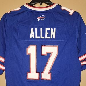 BUFFALO BILLS JOSH ALLEN NFL GAME JERSEY